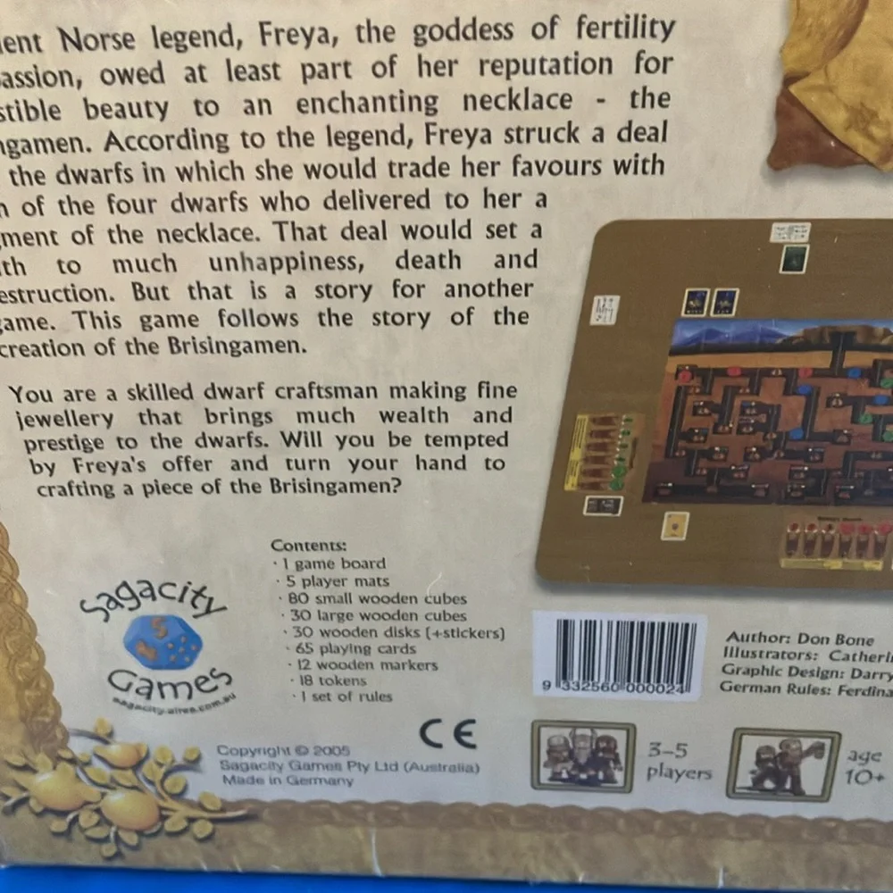 Freya's Folly Board Game